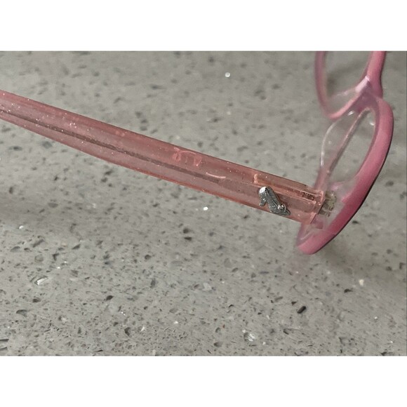 Disney Kids Eyeglasses Frames ONLY 3E 1443 Purple Pink Glitter Sparkle 48-13-130 - Picture 9 of 12